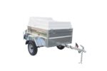 Remolque de Carga Doñana tapa poliester y puerta corredera 1200 x 1020 x 440 mm. | 300 Kg - Imagen 4
